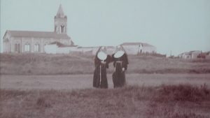 Vila Zelinos rajono steigimo laikai - bažnyčia jau stovi, bet aplinkiniai sklypai tušti, čia tik lietuvės vienuolės stovi