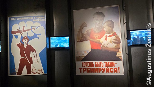 Sovietiniai plakatai Europos istorijos namuose