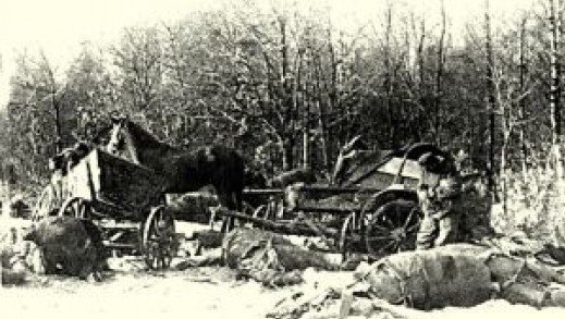 Sovietų nužudyti vokiečių ir lietuvių pabėgėliai
