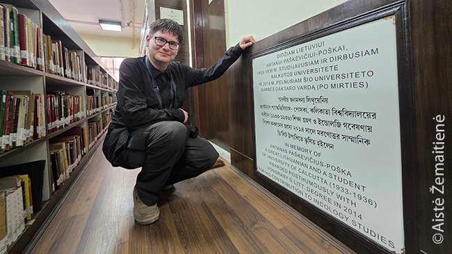 Prie atminimo lentos A. Poškai