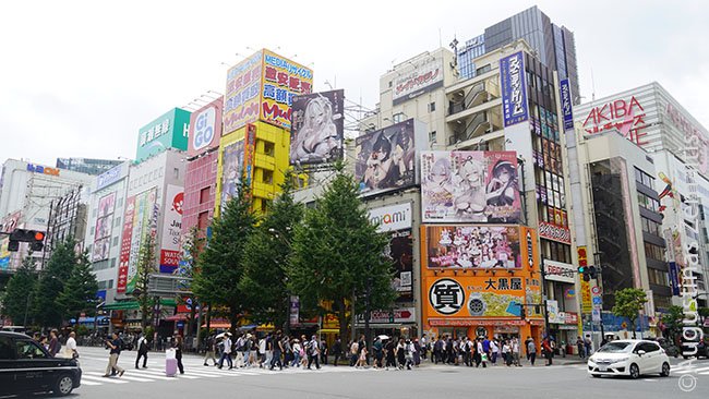 Akihabaros rajonas Tokijuje - viena šiuolaikinės Japonijos kultūros širdžių