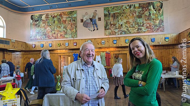 Estų namuose kalėdinės Baltijos tautų mugės metu su Ramūnu Dunda