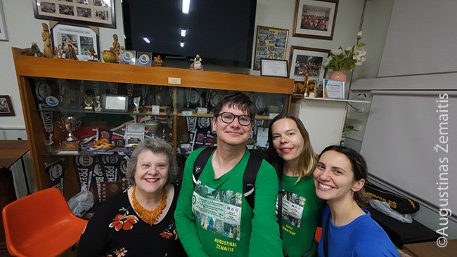 Su pirmininke Loreta Grybauskas ir jos dukra Džilongo lietuvių namuose