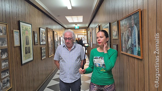 Įrašinėjame interviu su Raimundu Mucenieku