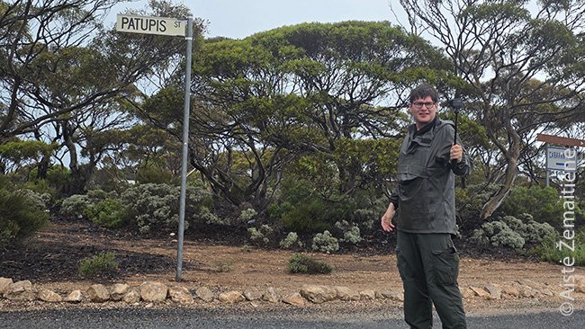 Įrašinėju video "Gabalėlių Lietuvos" Youtube kanalui Patupio gatvėje