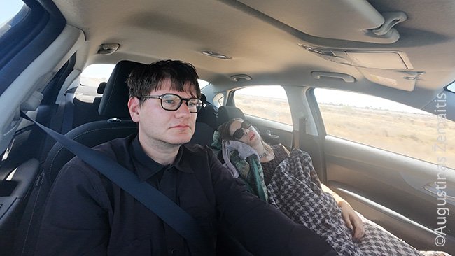 Šįkart aš už vairo, Aistė ilsisi