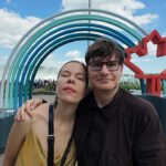 Kanados simboliai prie Niagaros krioklių